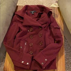 Maroon jacket